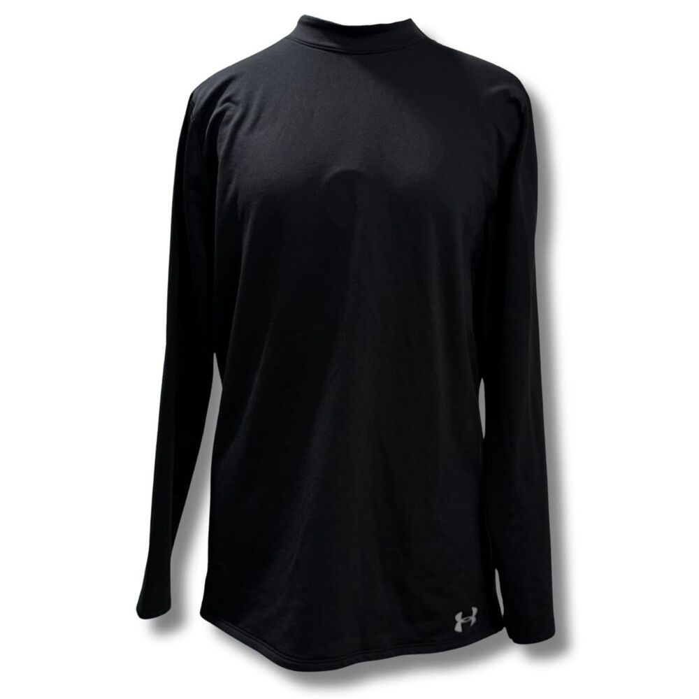 Under Armour ColdGear Fitted Mock Neck T Shirt [L]